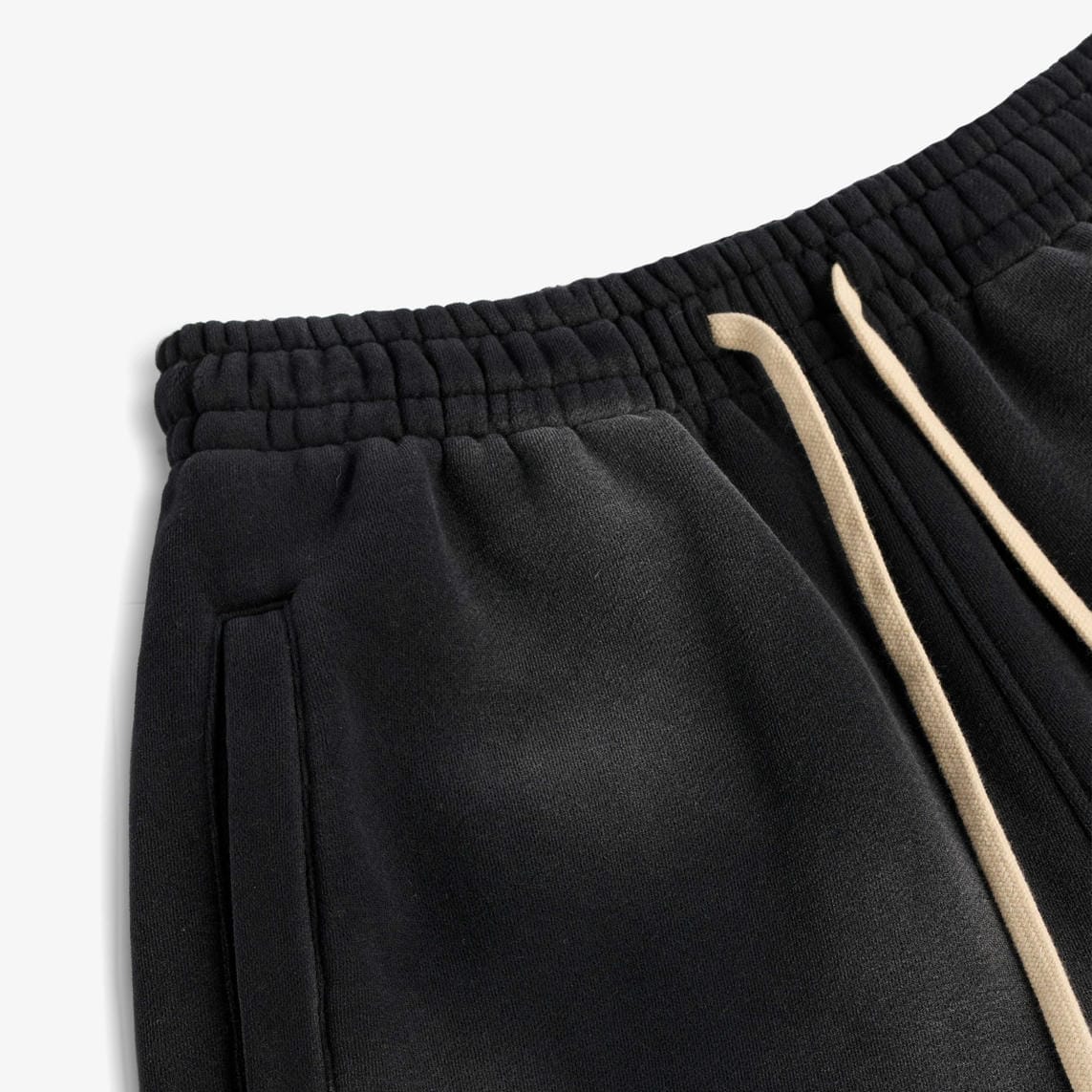 Black Acid Washed Sweats - Image 3
