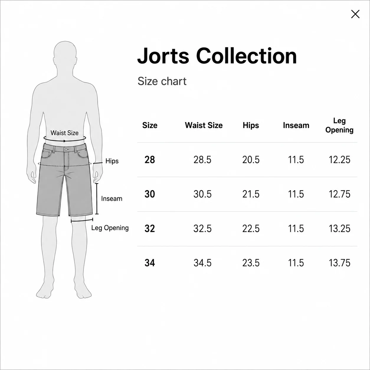 Blue Wash Jorts - Image 9
