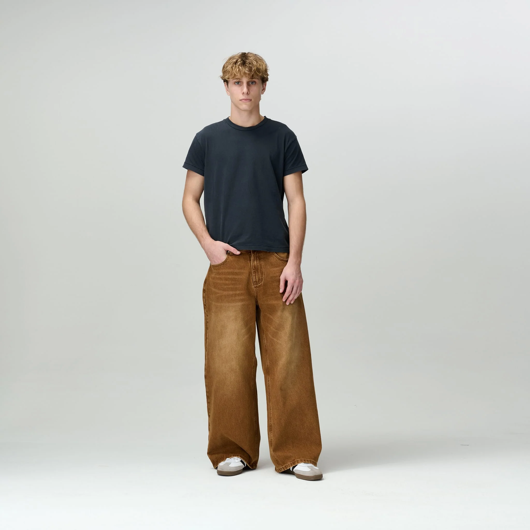 Brown Wash Denim - Image 2