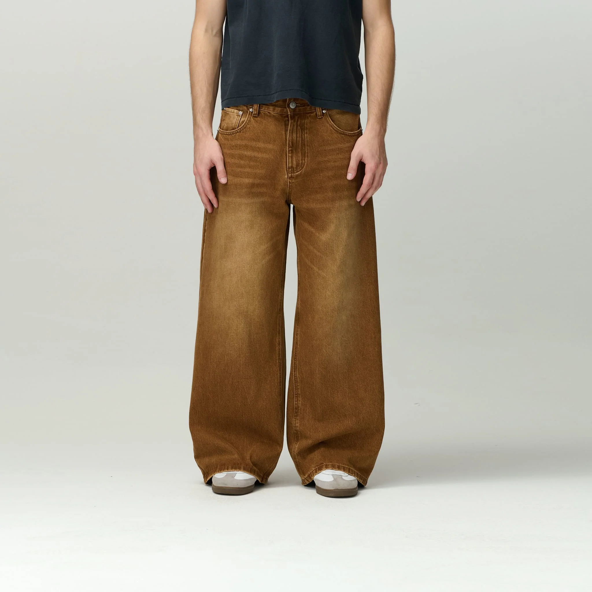 Brown Wash Denim - Image 3