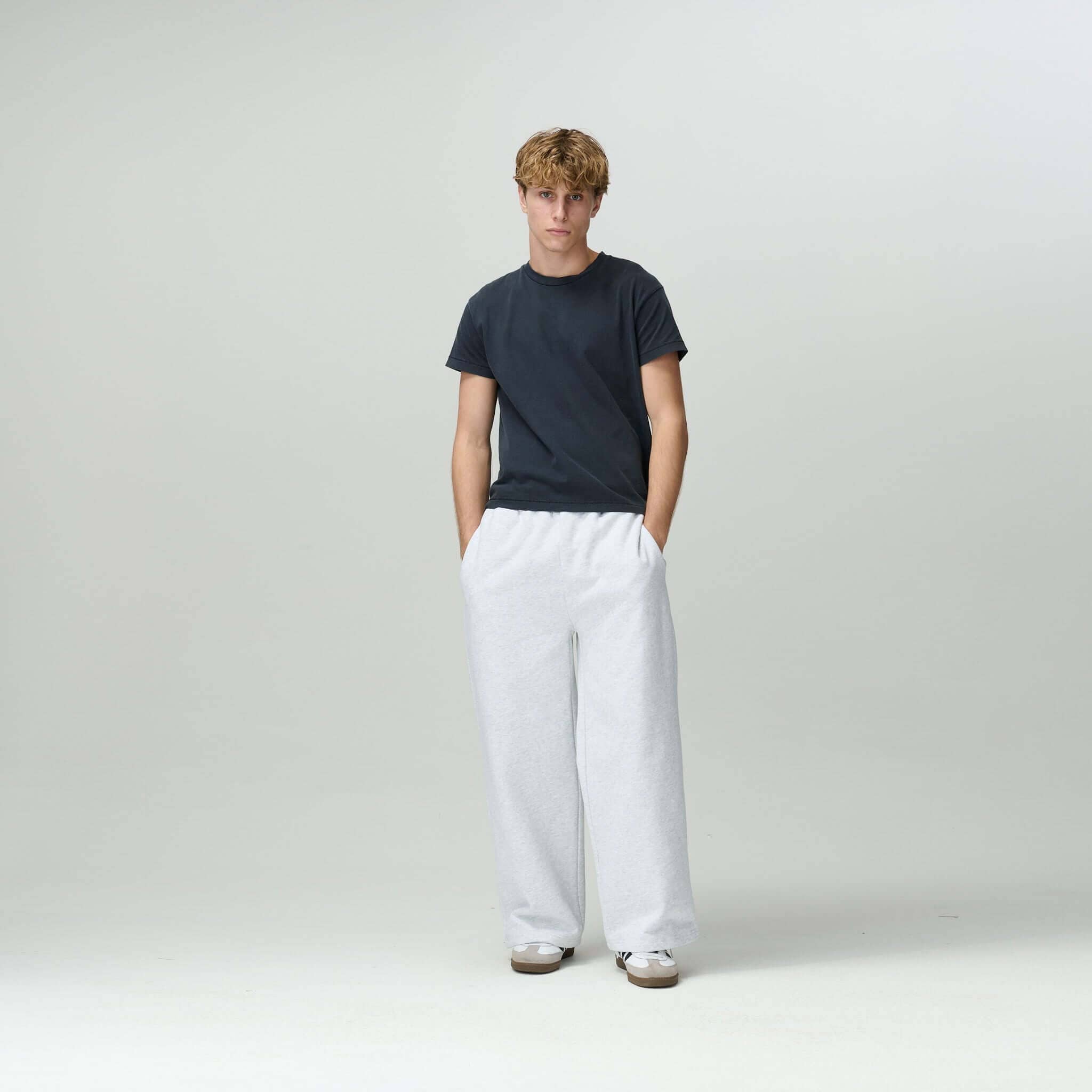 Cloud Grey Baggy Sweatpants - Image 7