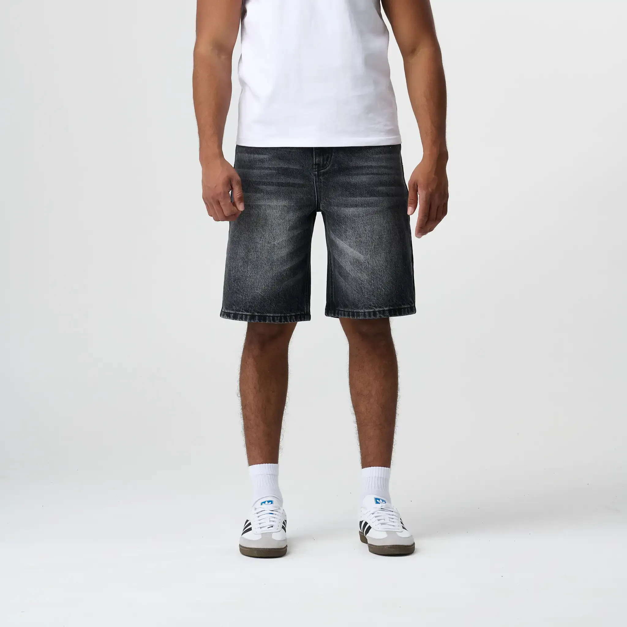 Grey Wash Jorts - Image 7