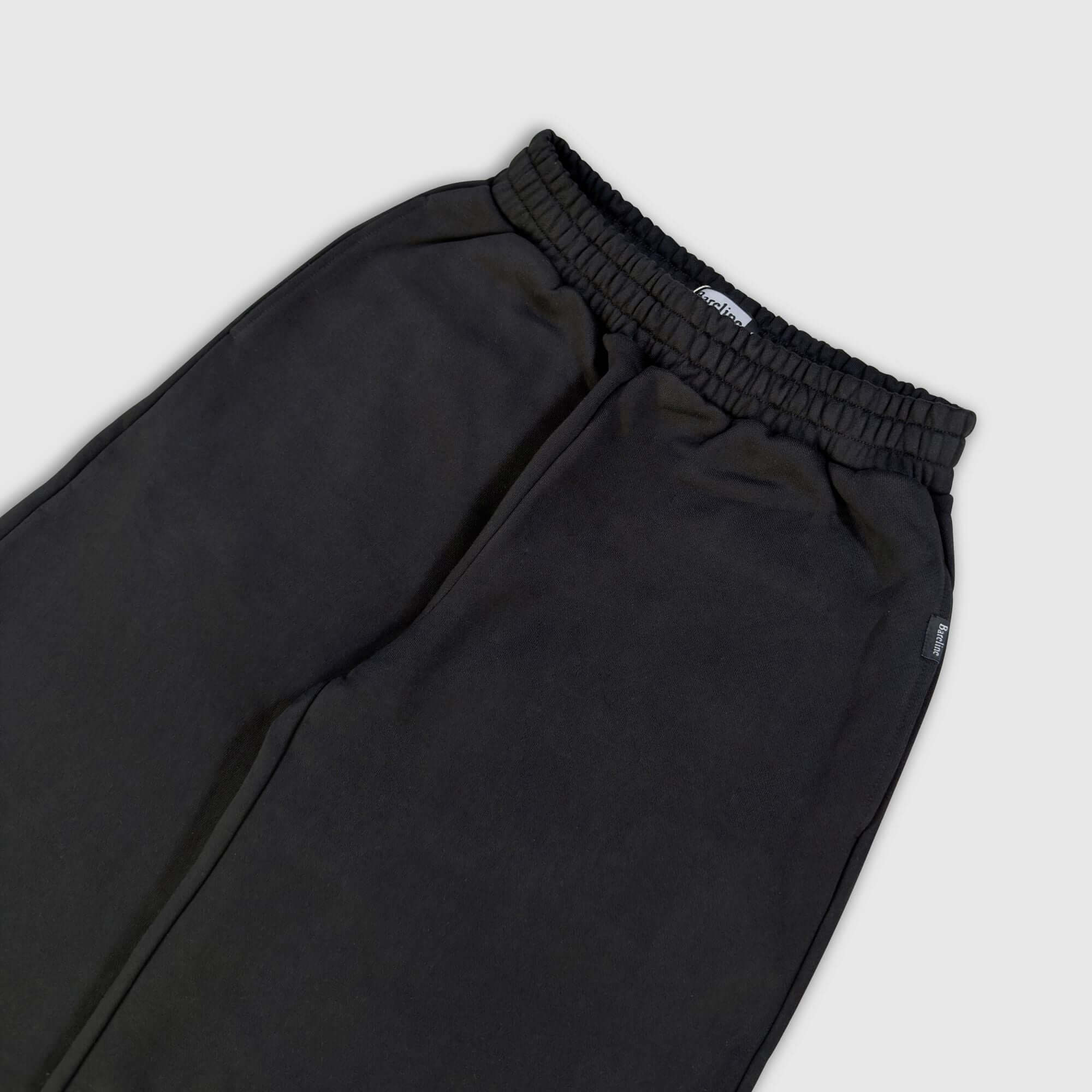 Jet Black Baggy Sweatpants - Image 5