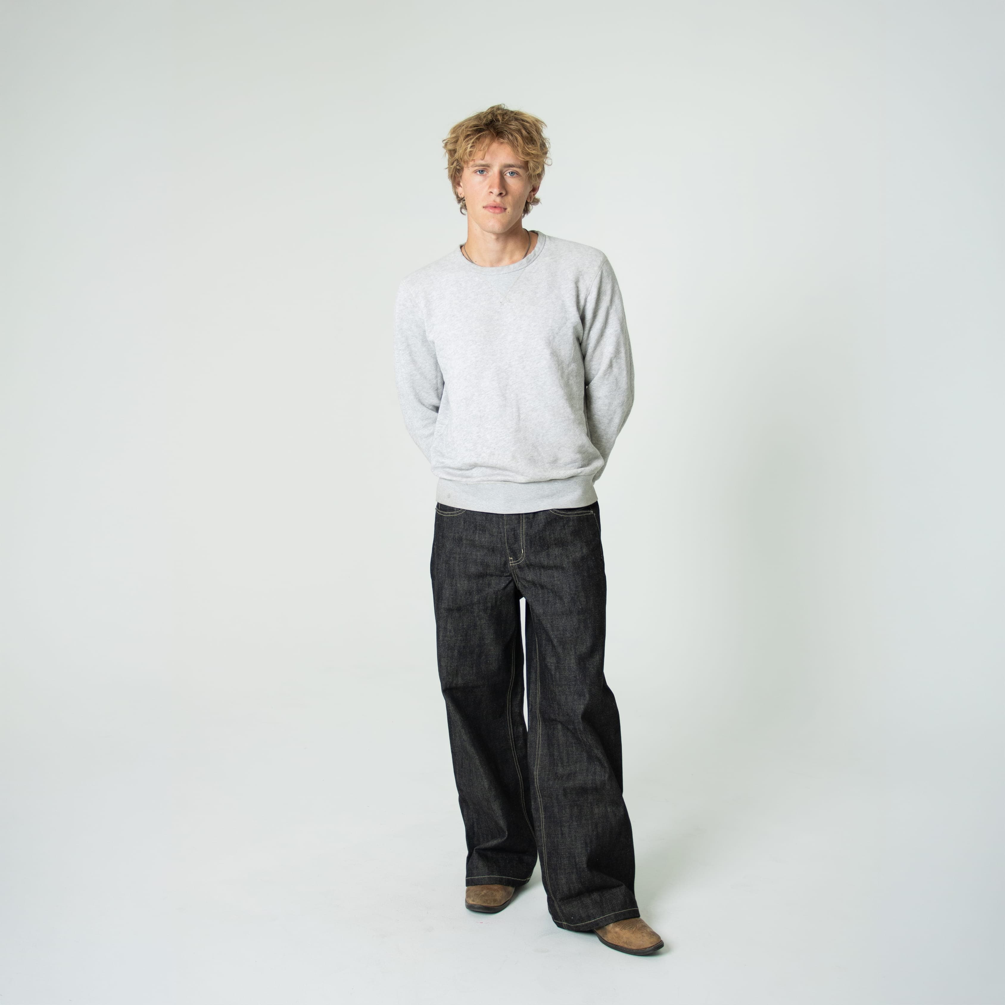 Raw Black Selvedge Denim - Image 4