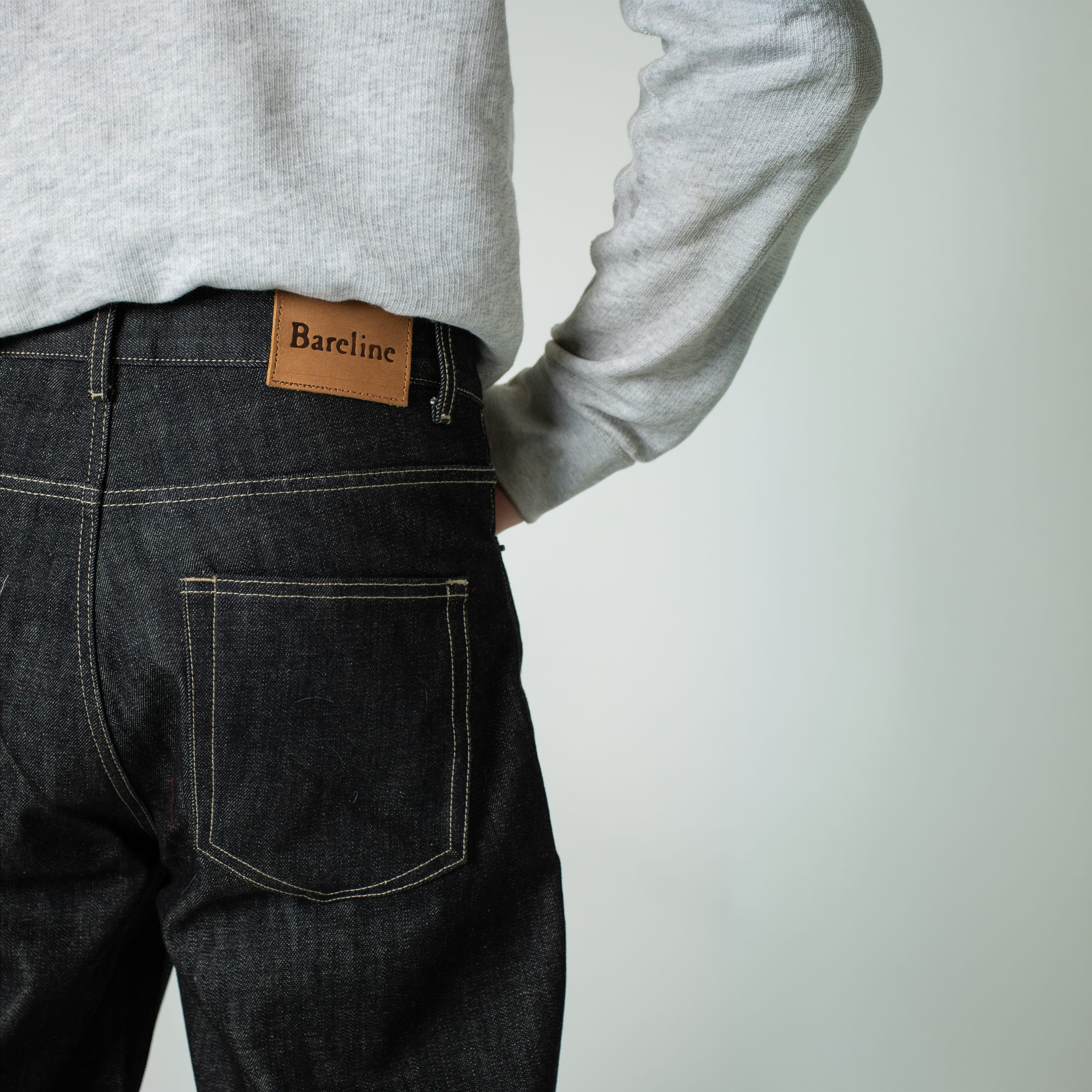 Raw Black Selvedge Denim - Image 6