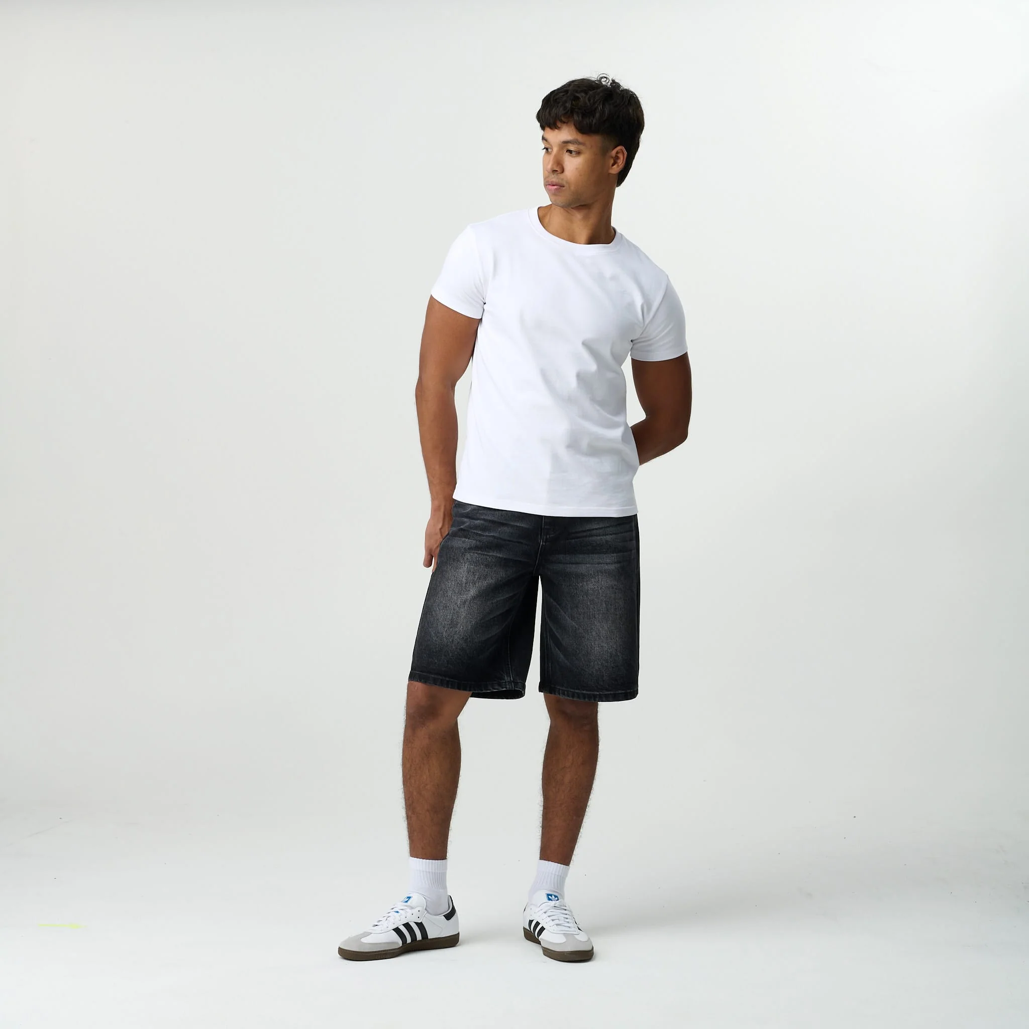 Stone Wash Jorts - Image 6