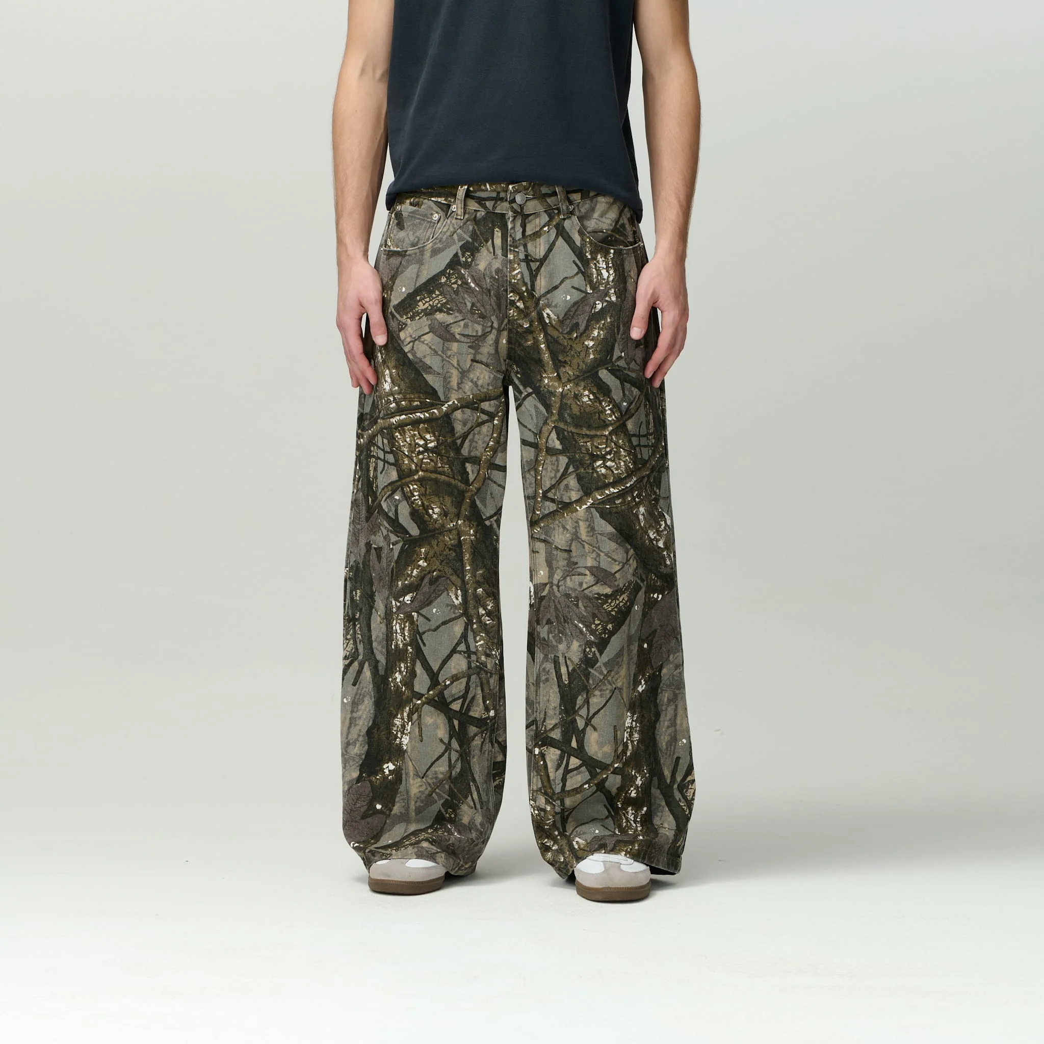 Woodland Camo Denim - Image 3
